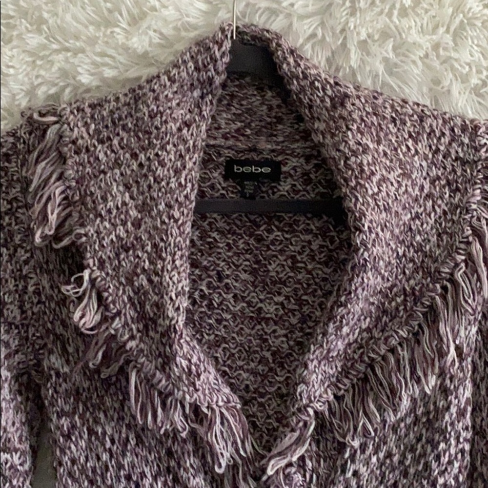 BEBE sweater / duster - Picture 3 of 11
